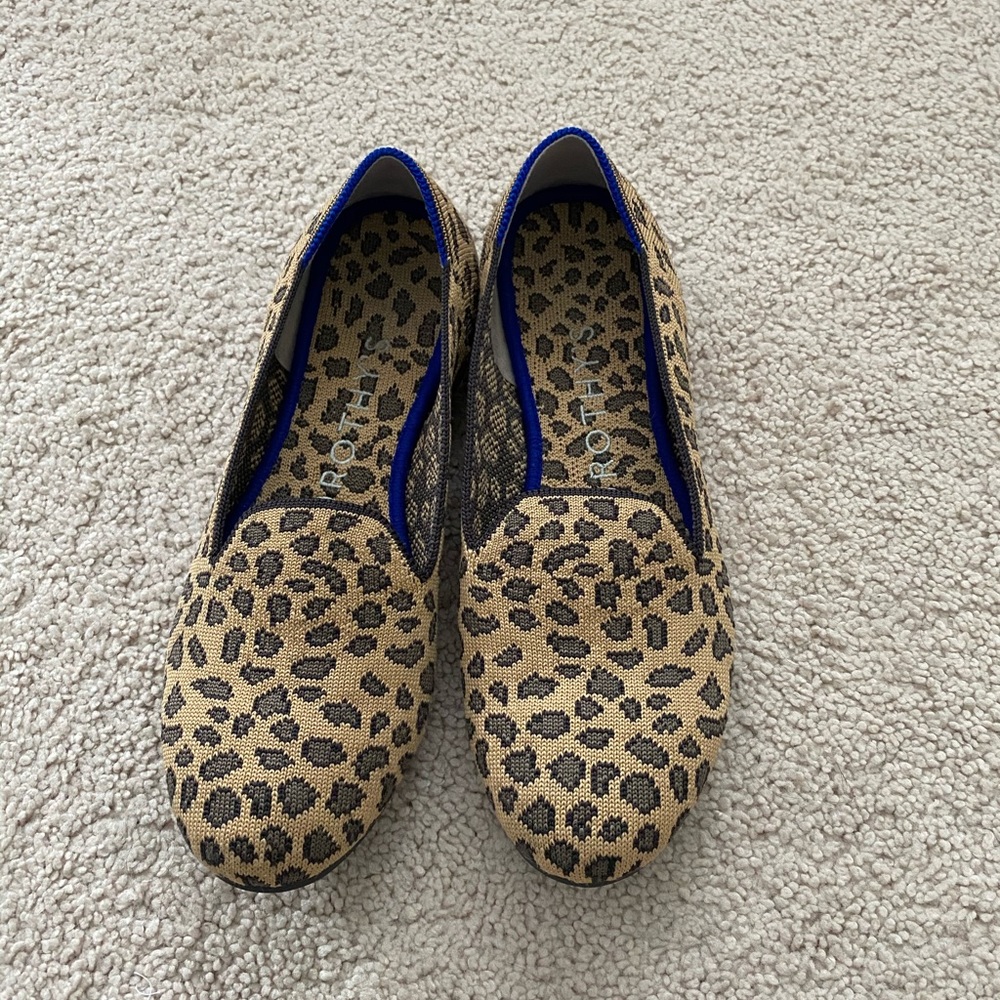 Rothy’s spotted loafers